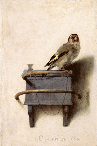 The Goldfinch by Carel Fabritius (Wikimedia Commons)